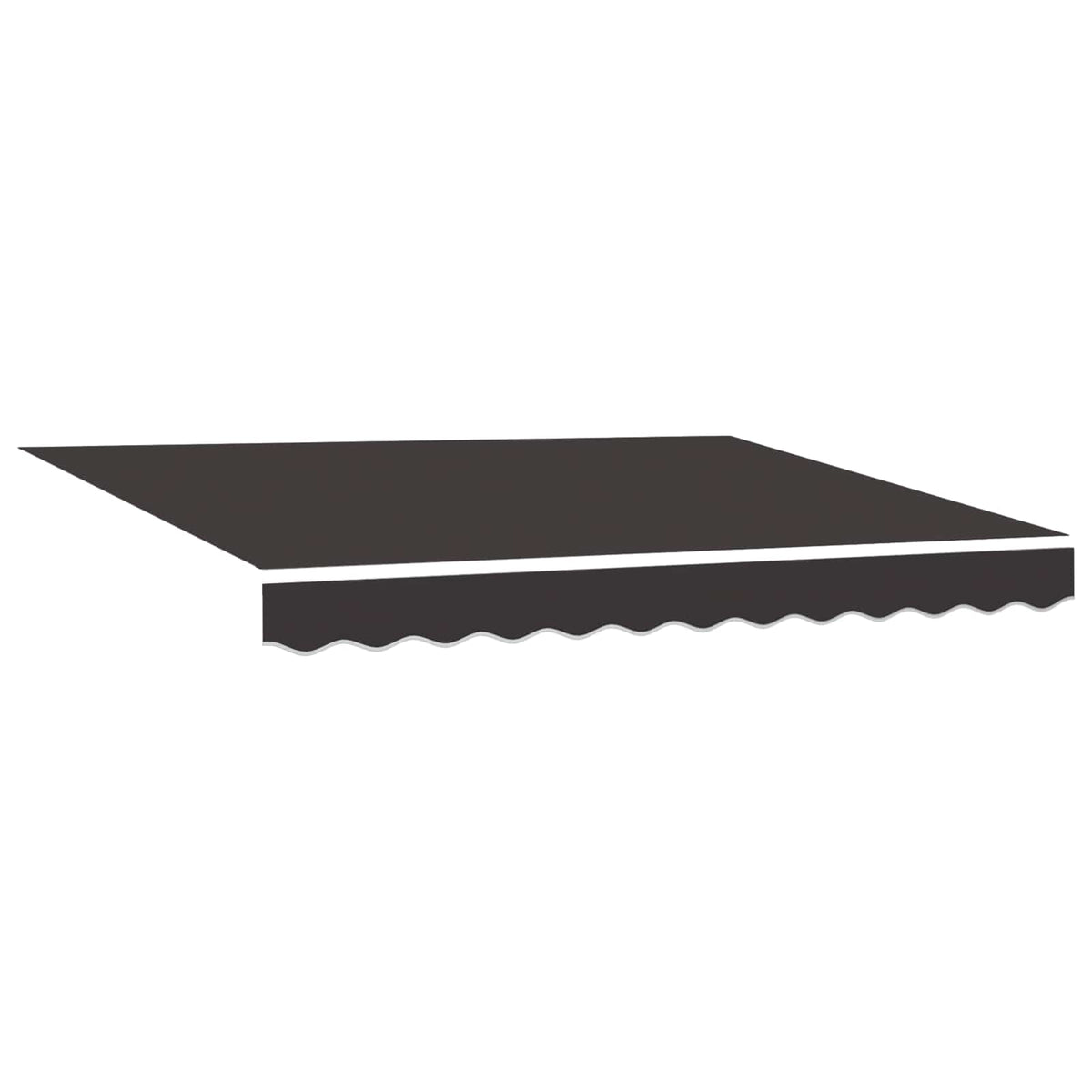 Awning Canopy Replacement for 3.5x2 m Polyester Anthracite