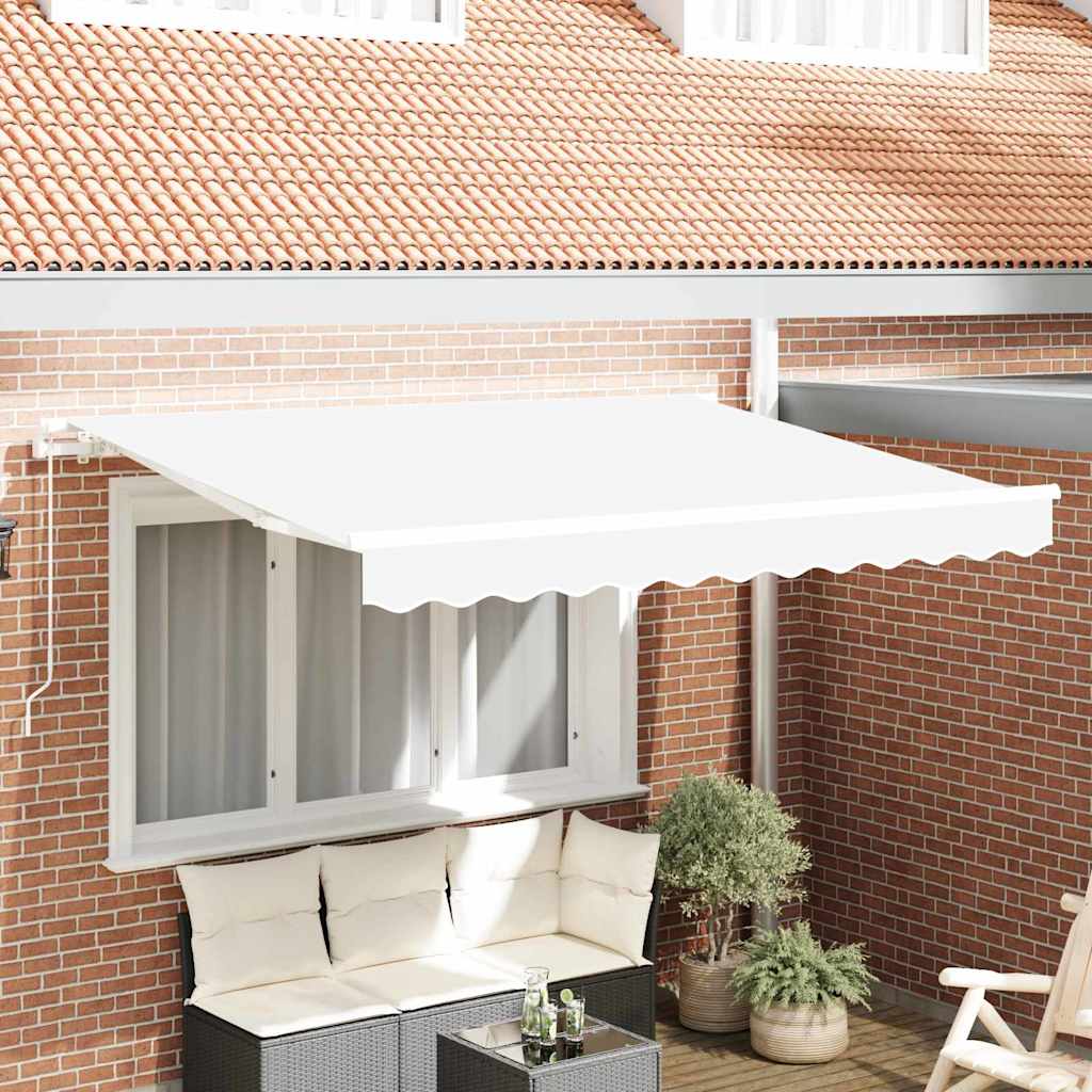 Awning Canopy Replacement for 3.5x2.5 m Polyester White