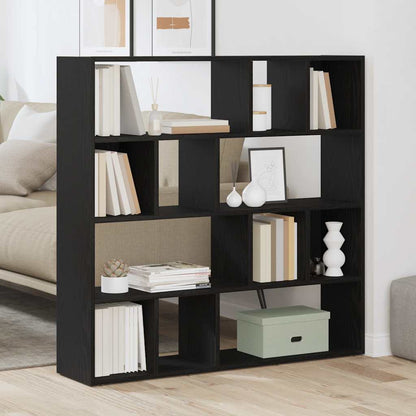 Book Cabinet/Room Divider 105x24x102 cm Black oak