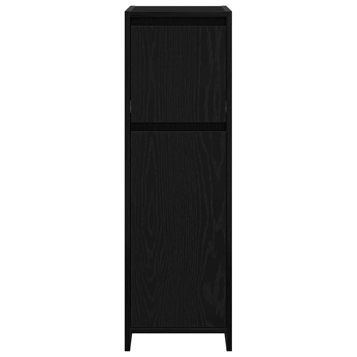 Bathroom Cabinet 30x30x95 cm Engineered Wood Black oak