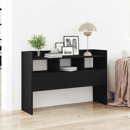 Sideboard 105x30x70 cm Engineered Wood Black oak