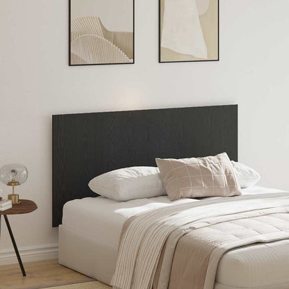 Bed Headboard 160x1.5x80 cm Engineered Wood 160 cm Black oak