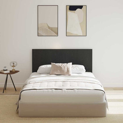 Bed Headboard 160x1.5x80 cm Engineered Wood 160 cm Black oak