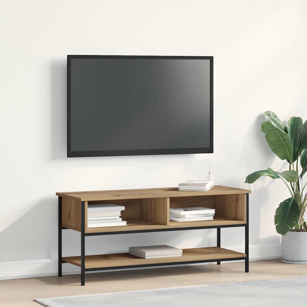 TV Cabinet 100x35x45 cm Engineered Wood Artisan oak