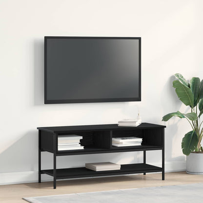 TV Cabinet 100x35x45 cm Engineered Wood Black oak