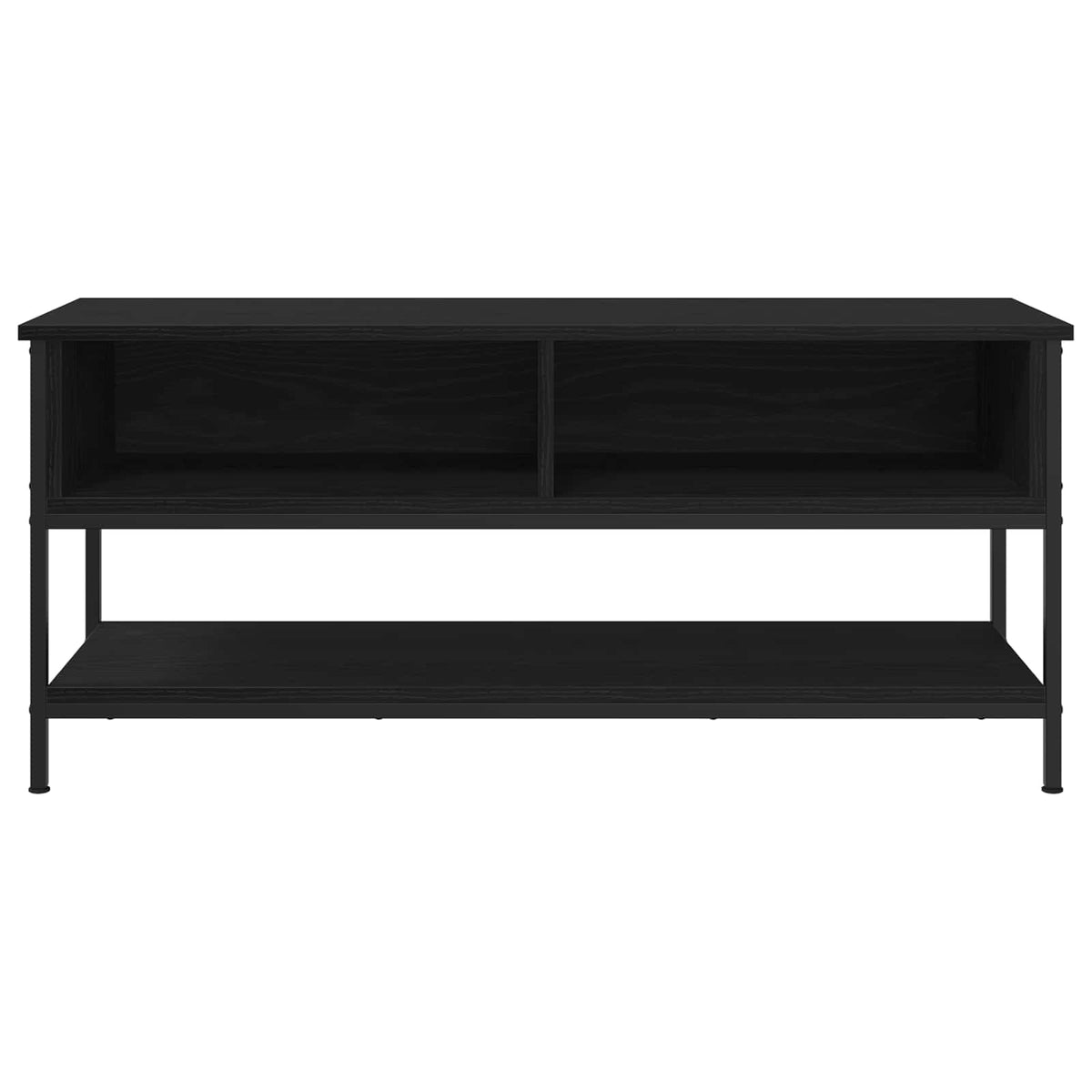 TV Cabinet 100x35x45 cm Engineered Wood Black oak
