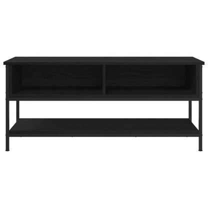 TV Cabinet 100x35x45 cm Engineered Wood Black oak