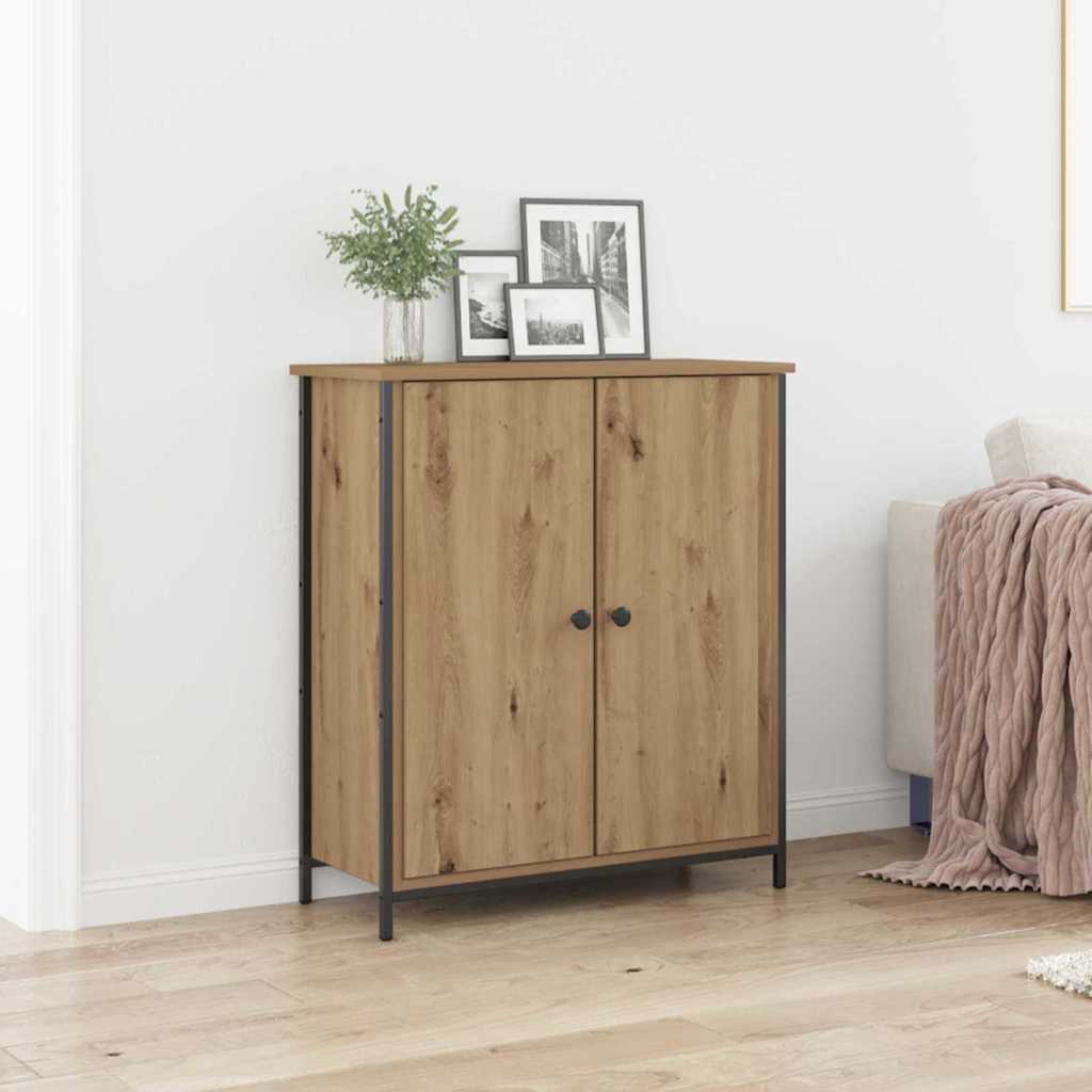 Sideboard 70x30x80 cm Engineered Wood Artisan oak