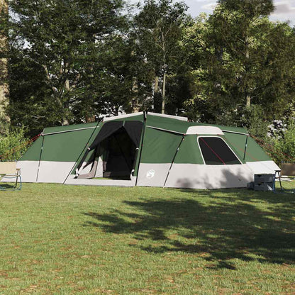vidaXL Family Tent 16-Person Green Taffeta Waterproof 1