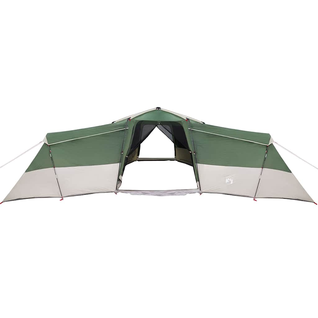 vidaXL Family Tent 16-Person Green Taffeta Waterproof 4
