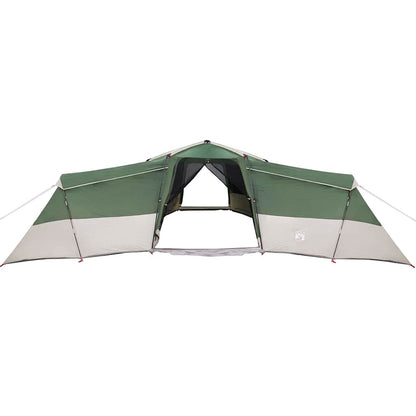 vidaXL Family Tent 16-Person Green Taffeta Waterproof 4