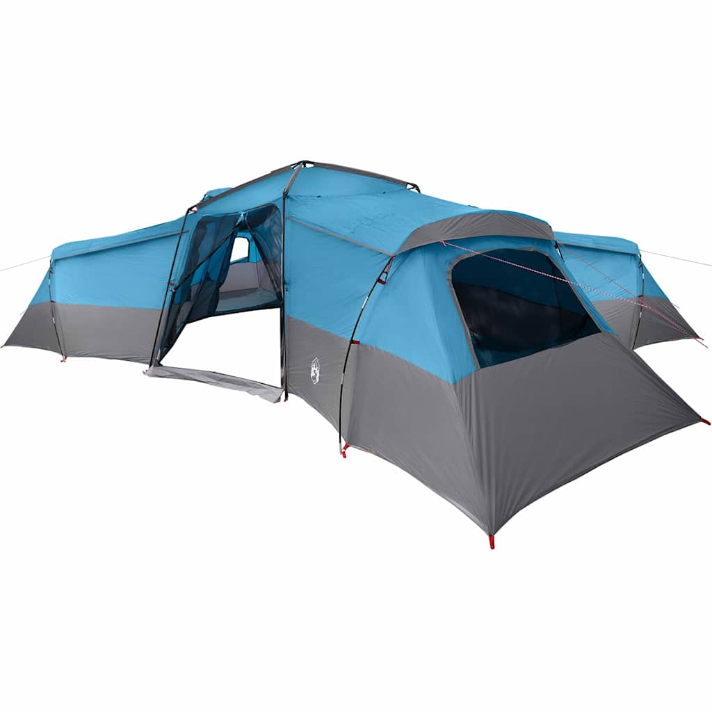 vidaXL Family Tent 16-Person Blue Taffeta Waterproof 2