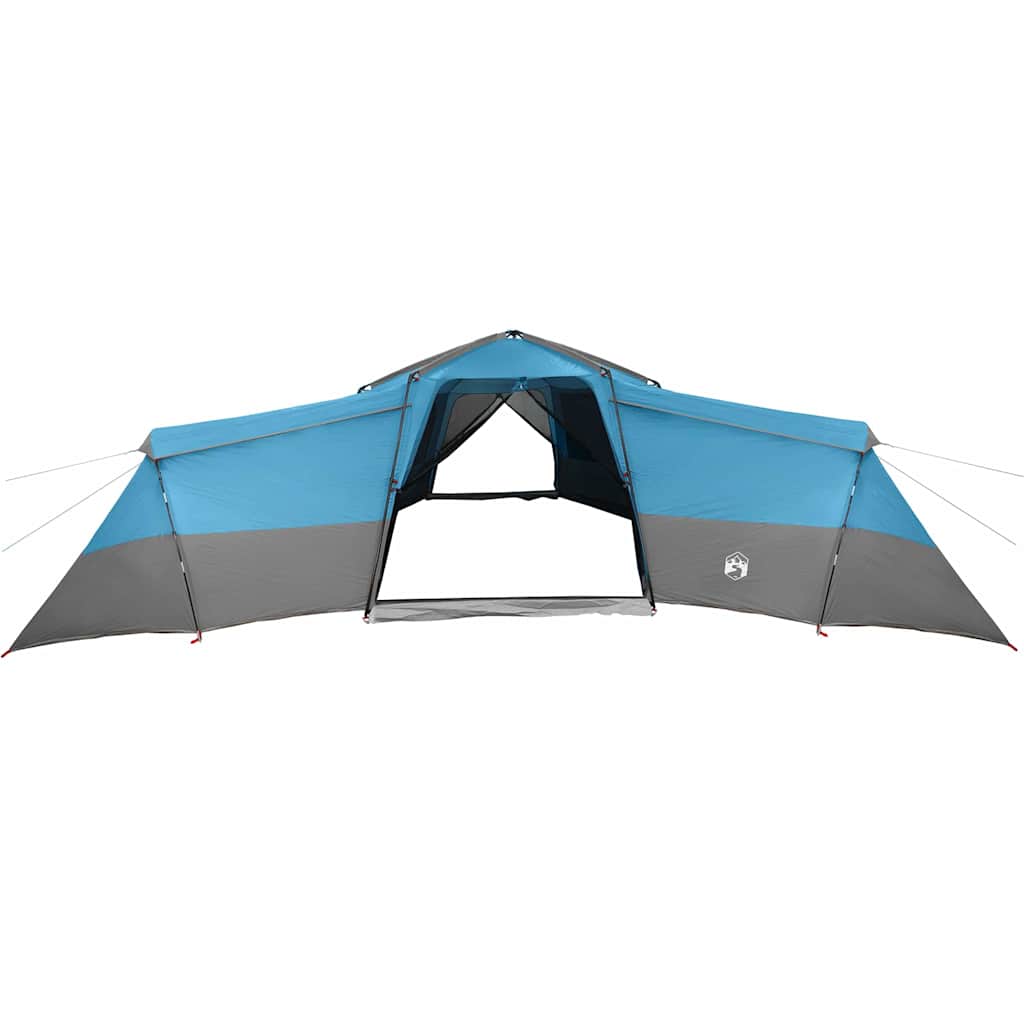 vidaXL Family Tent 16-Person Blue Taffeta Waterproof 4