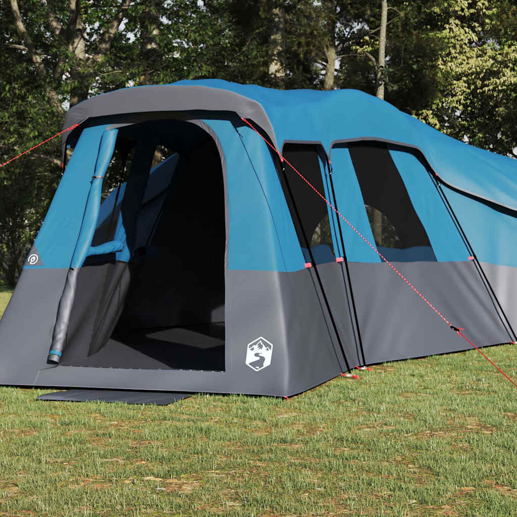 vidaXL Family Tent 20-Person Blue Taffeta Waterproof 3