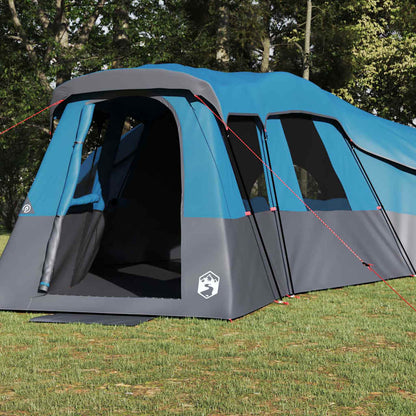 vidaXL Family Tent 20-Person Blue Taffeta Waterproof 3