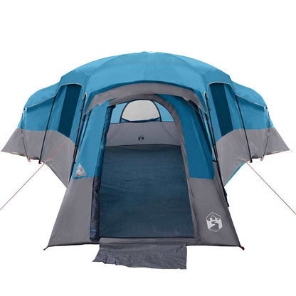 vidaXL Family Tent 20-Person Blue Taffeta Waterproof 4