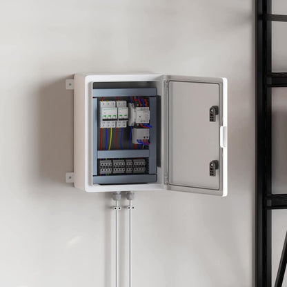 Control Cabinet 25 x 13 x 24 cm ABS Plastic Grey 30 cm 40 cm 16.5 cm