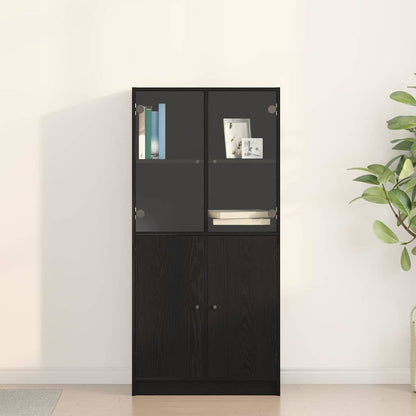 vidaXL Highboard with Doors 68x37x142 cm Engineered Wood