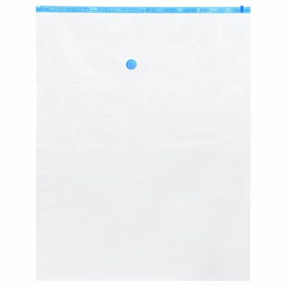 Storage Bags Transparent and Blue 50 pcs 100 x 80 cm
