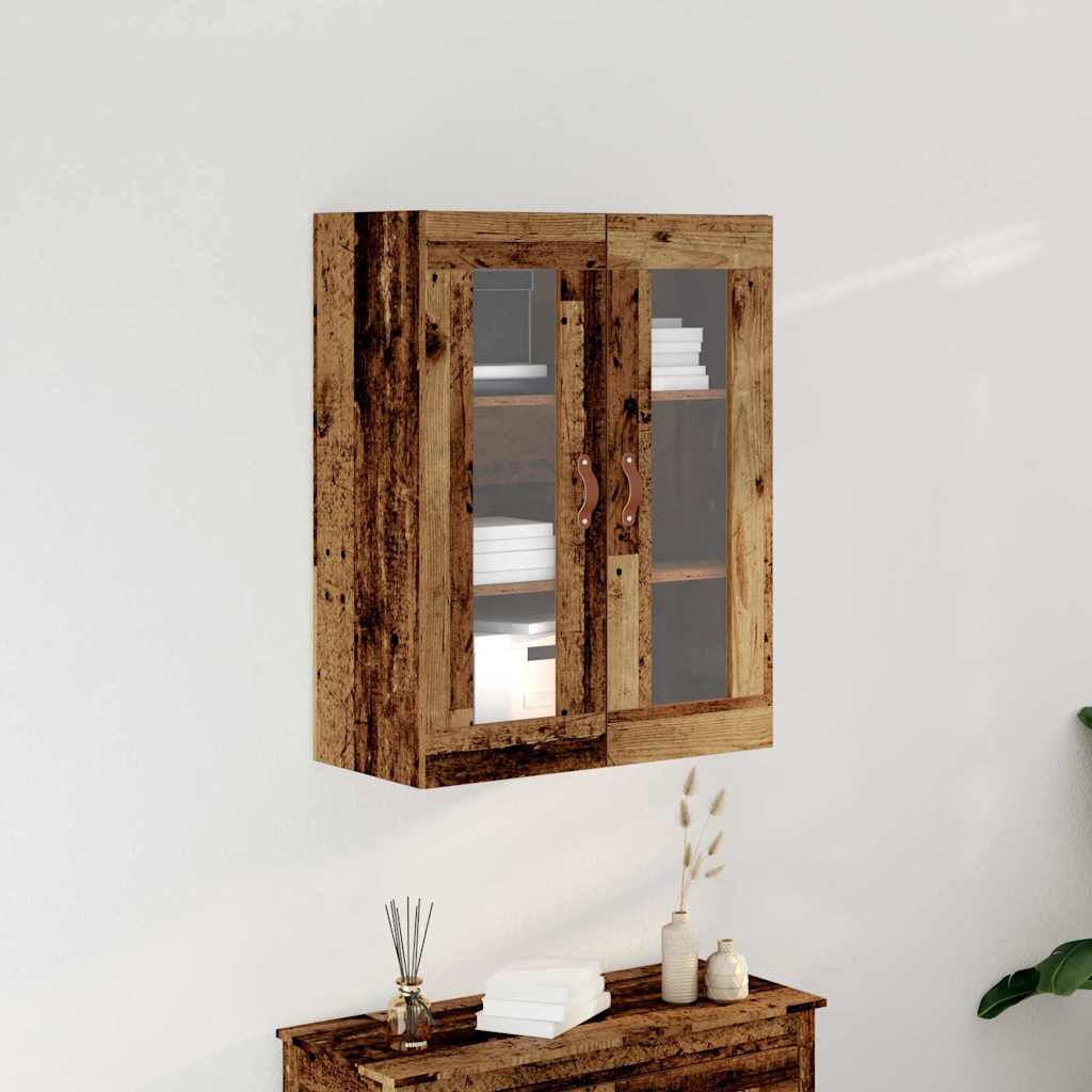 Wall Mounted Cabinet 69,5x34x90 cm Old wood