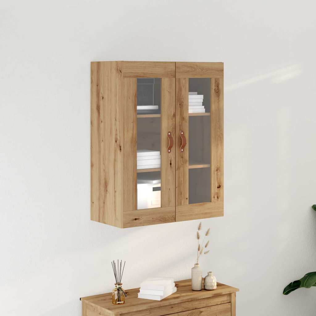 Wall Mounted Cabinet 69,5x34x90 cm Artisan oak