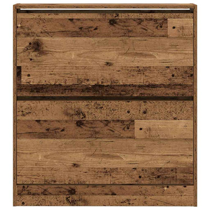 Shoe Cabinet 80x21x87.5 cm Engineered Wood Old wood
