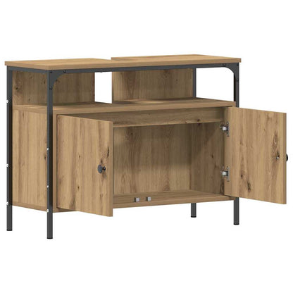 Mirror Cabinet 60 x 16 x 60 cm Engineered Wood Artisan oak