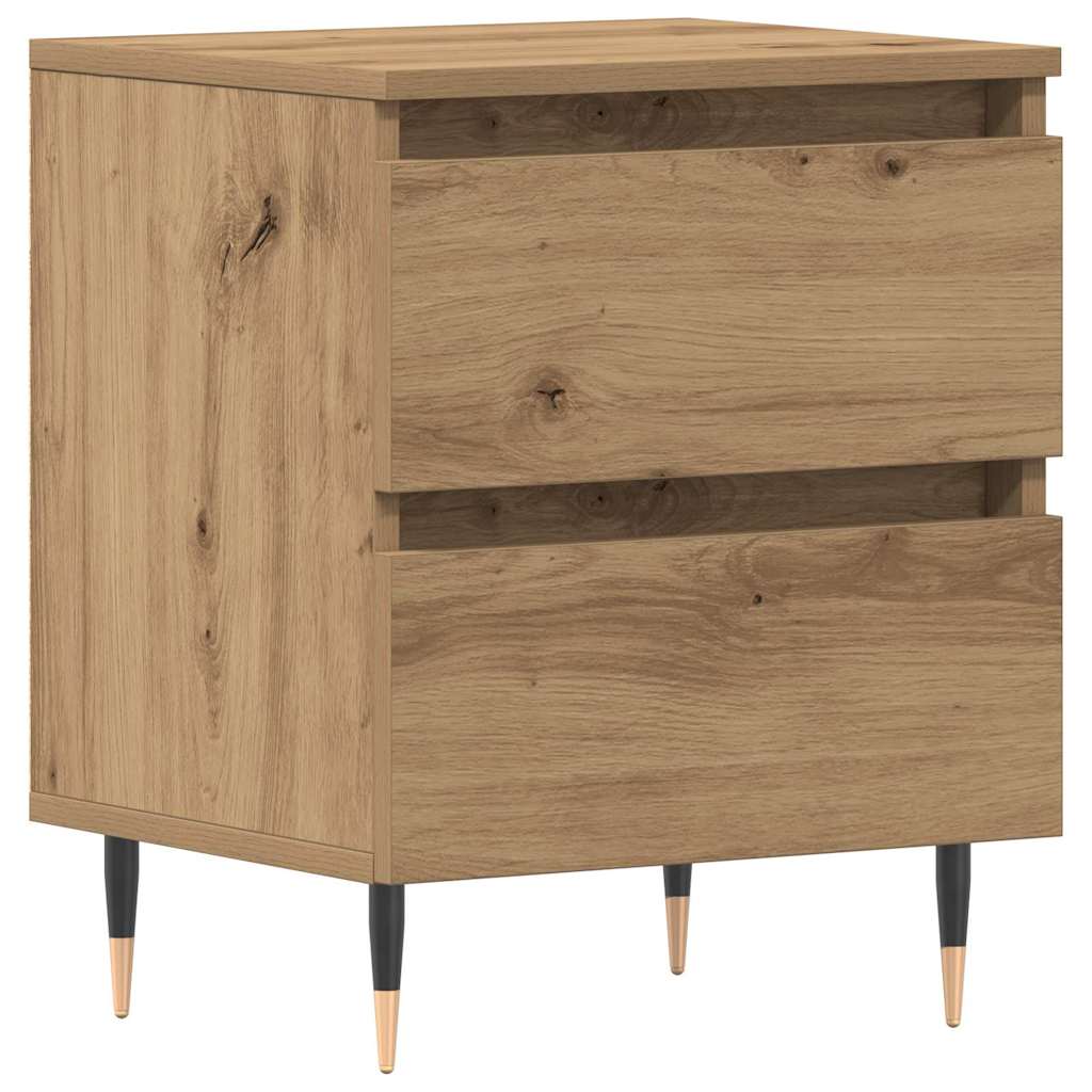 Bedside Cabinet 40x35x50 cm Engineered Wood Artisan oak 1