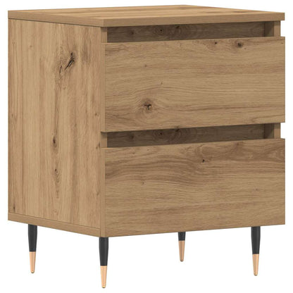 Bedside Cabinet 40x35x50 cm Engineered Wood Artisan oak 1
