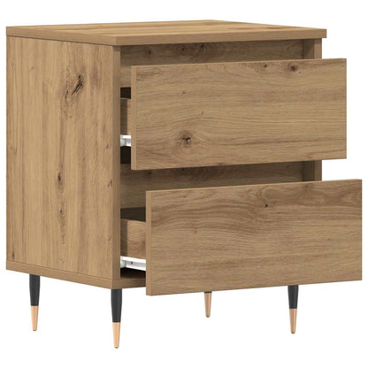 Bedside Cabinet 40x35x50 cm Engineered Wood Artisan oak 1