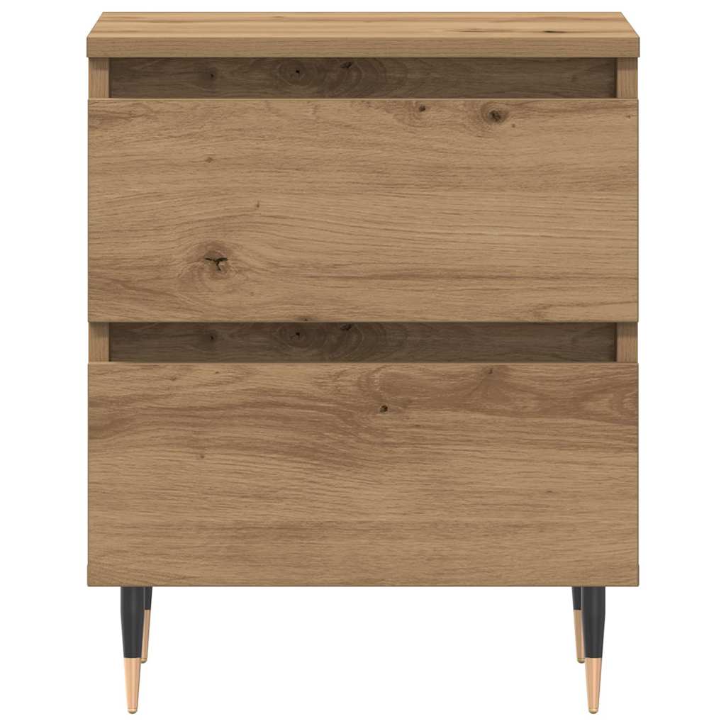 Bedside Cabinet 40x35x50 cm Engineered Wood Artisan oak 1