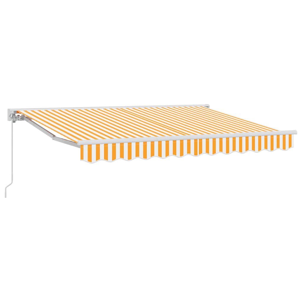 vidaXL Awning Frame Yellow and White 300 x 200 cm 2