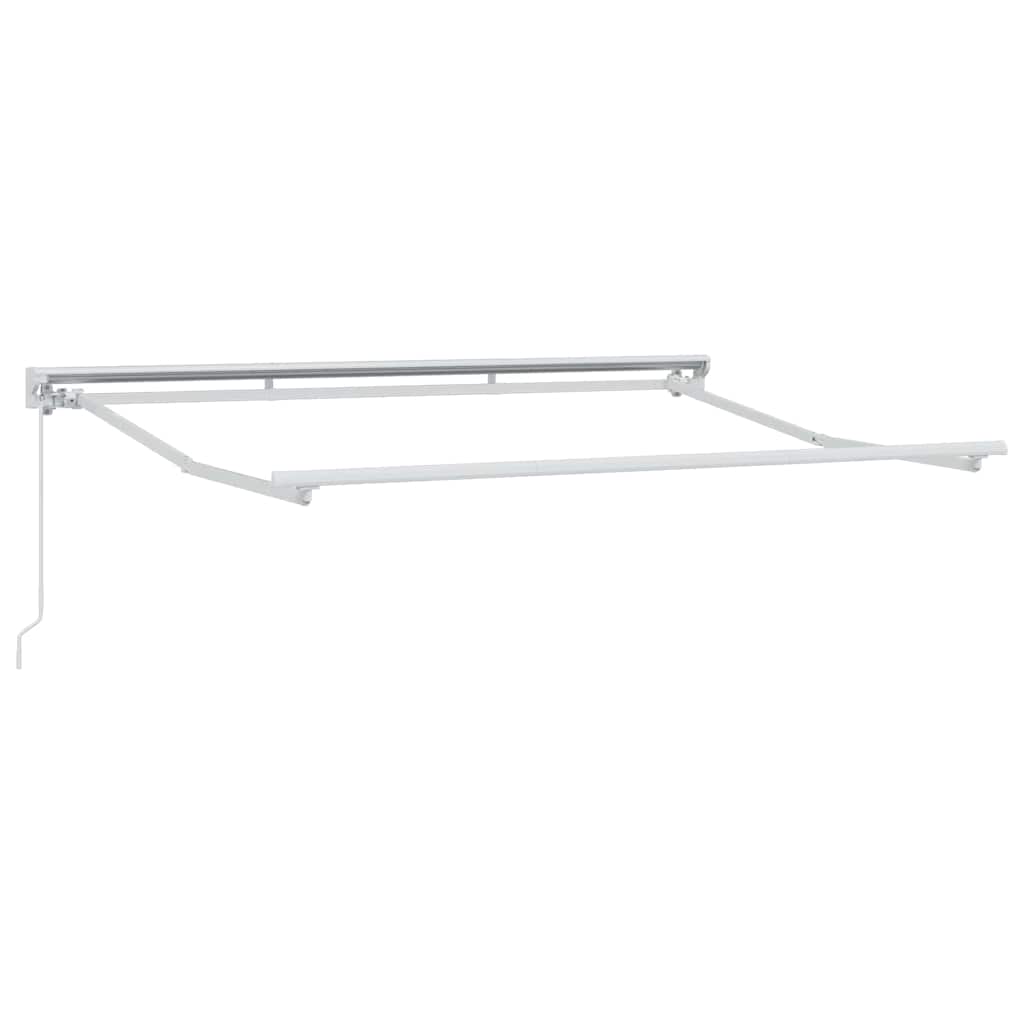 vidaXL Awning Frame Yellow and White 300 x 200 cm 5