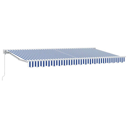 vidaXL Awning Frame Blue and White 350 x 200 cm 2