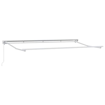 vidaXL Awning Frame Blue and White 350 x 200 cm 5