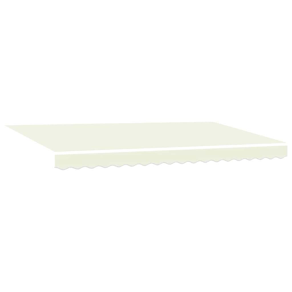 vidaXL Awning Frame Cream 350 x 200 cm Polyester with PU coating 4