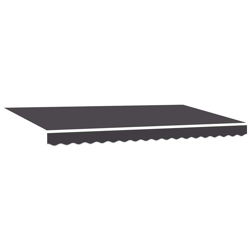 vidaXL Retractable Awning Cream 350 x 200 cm Polyester and Aluminium 6