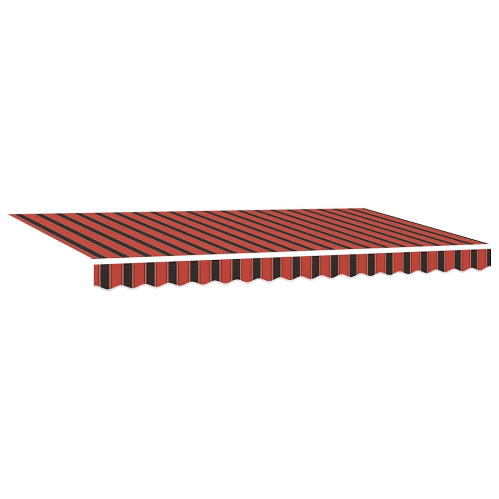 vidaXL Awning Frame Orange and Black 350 x 200 cm 4