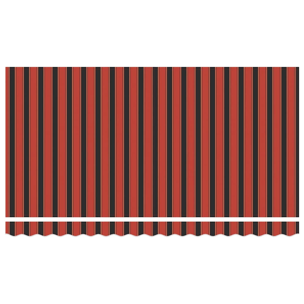 vidaXL Awning Frame Orange and Black 350 x 200 cm 6