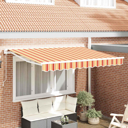 vidaXL Awning Frame Multicolour 350 x 200 cm Polyester with PU coating 1