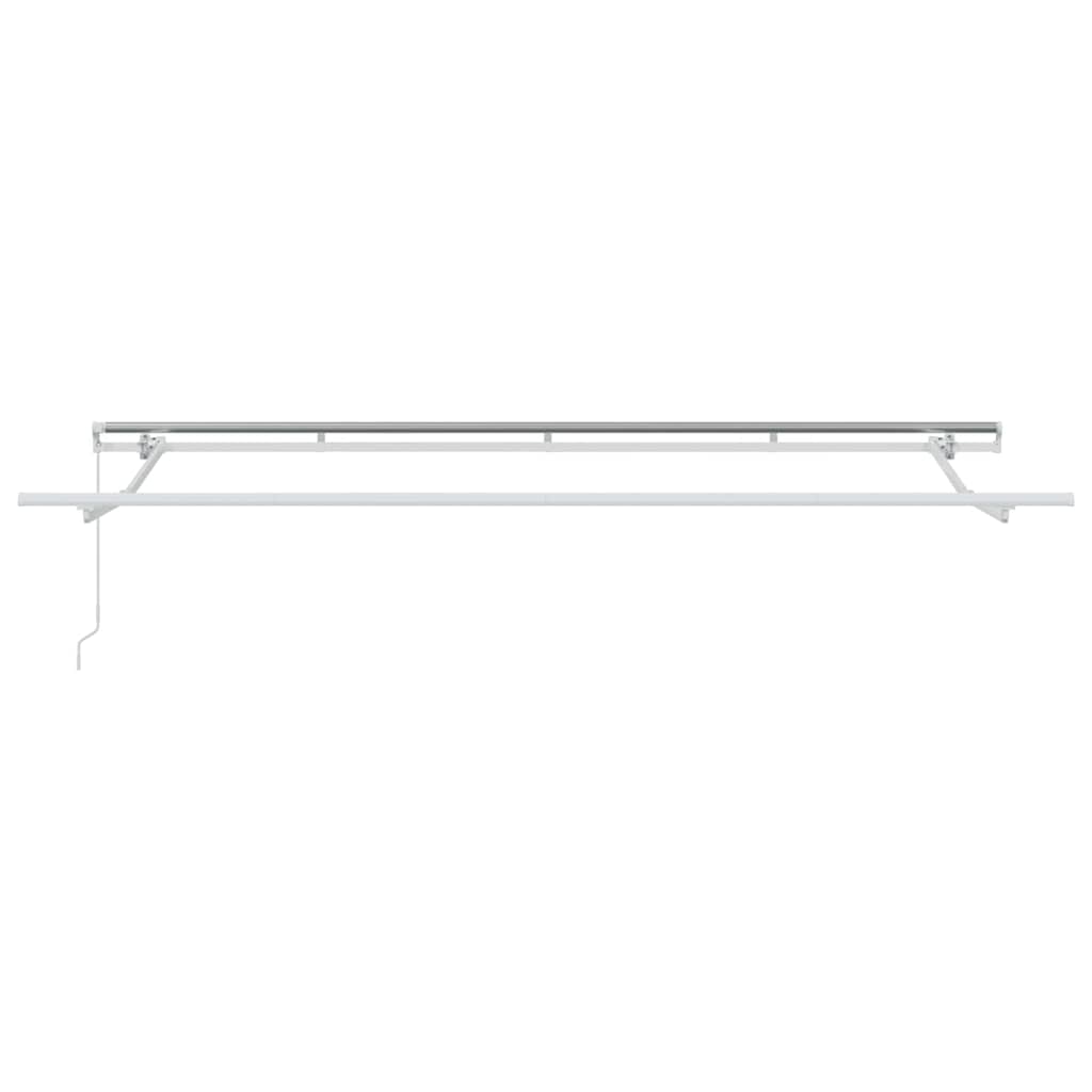 vidaXL Retractable Awning Yellow 400 x 200 cm Fabric 6