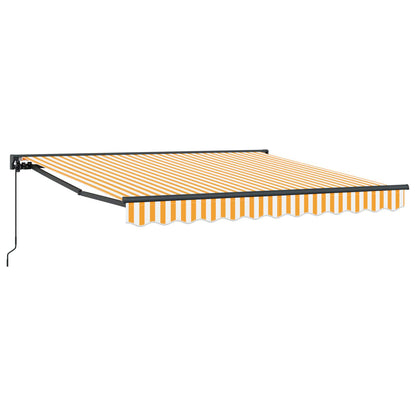 vidaXL Awning Frame Yellow and White 300 x 250 cm 2