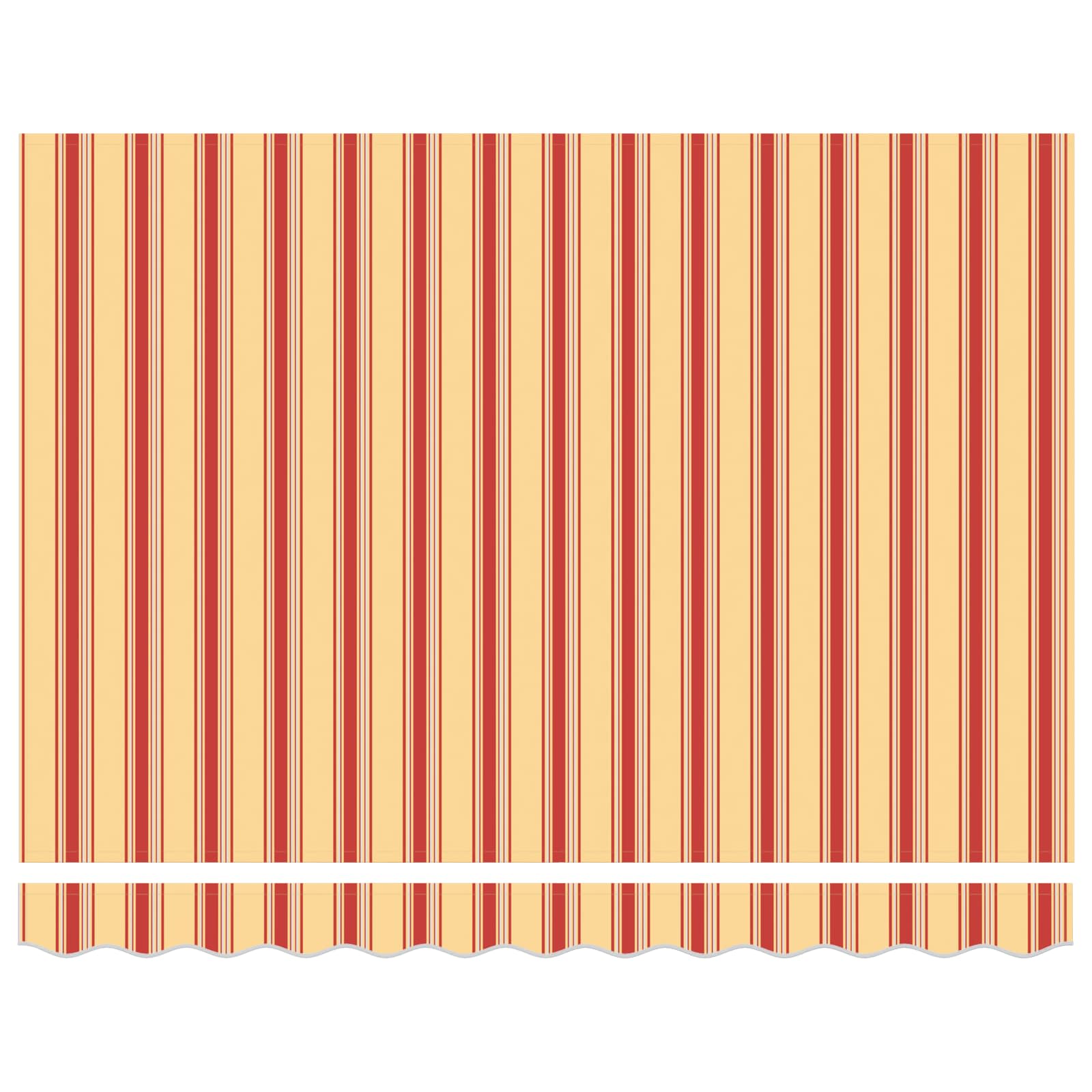 vidaXL Retractable Awning Yellow and Orange 300 x 250 cm 6