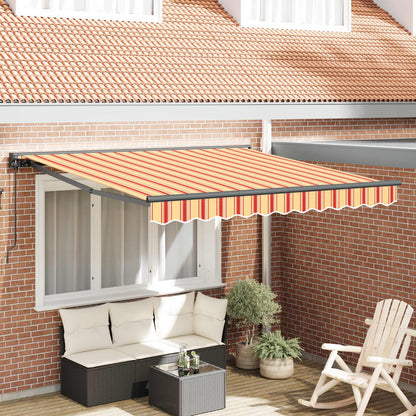 vidaXL Awning Frame Multicolour 300 x 250 cm Polyester with PU coating 1