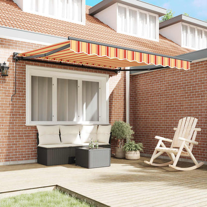 vidaXL Awning Frame Multicolour 300 x 250 cm Polyester with PU coating 3