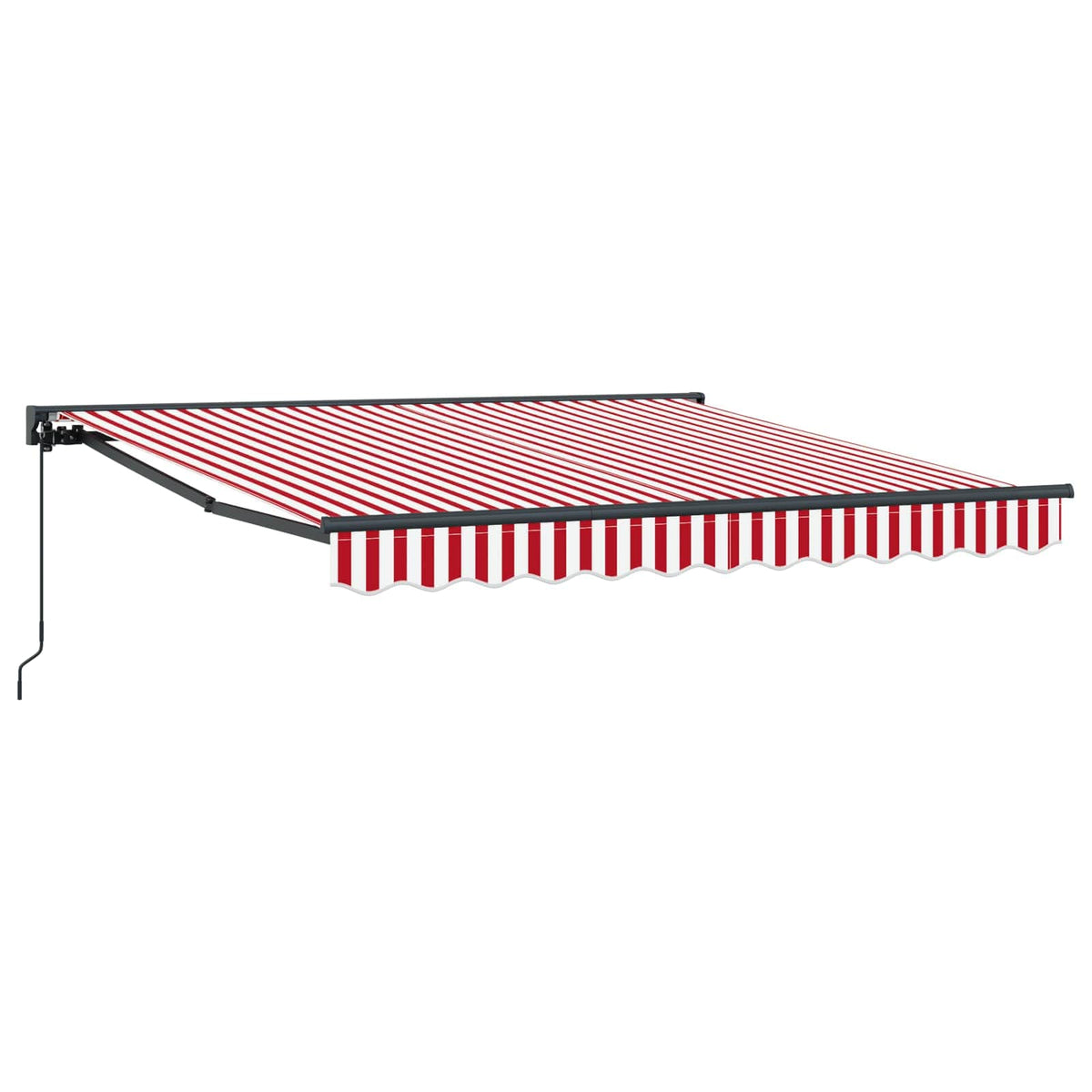 vidaXL Awning Frame Red and White 300 x 250 cm 2