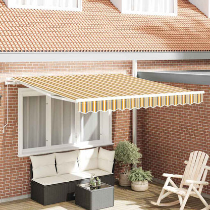 vidaXL Retractable Awning Multicolour 300 x 250 x 165 cm 1