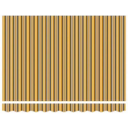 vidaXL Retractable Awning Multicolour 300 x 250 cm 6