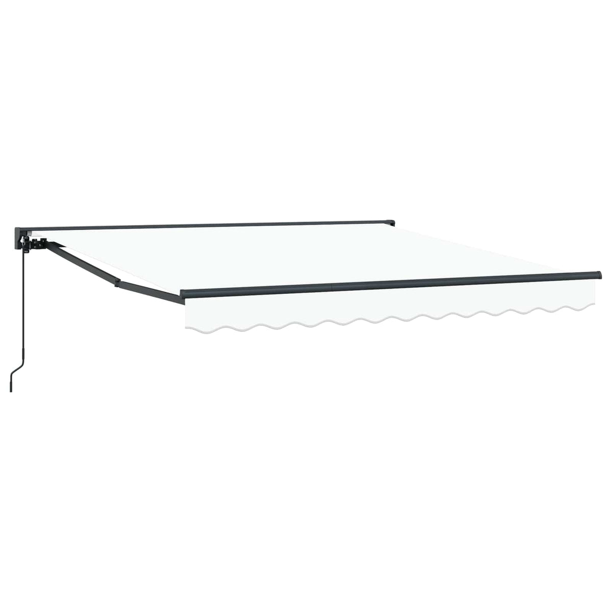 vidaXL Awning Frame White 300 x 250 cm Polyester with PU coating 2