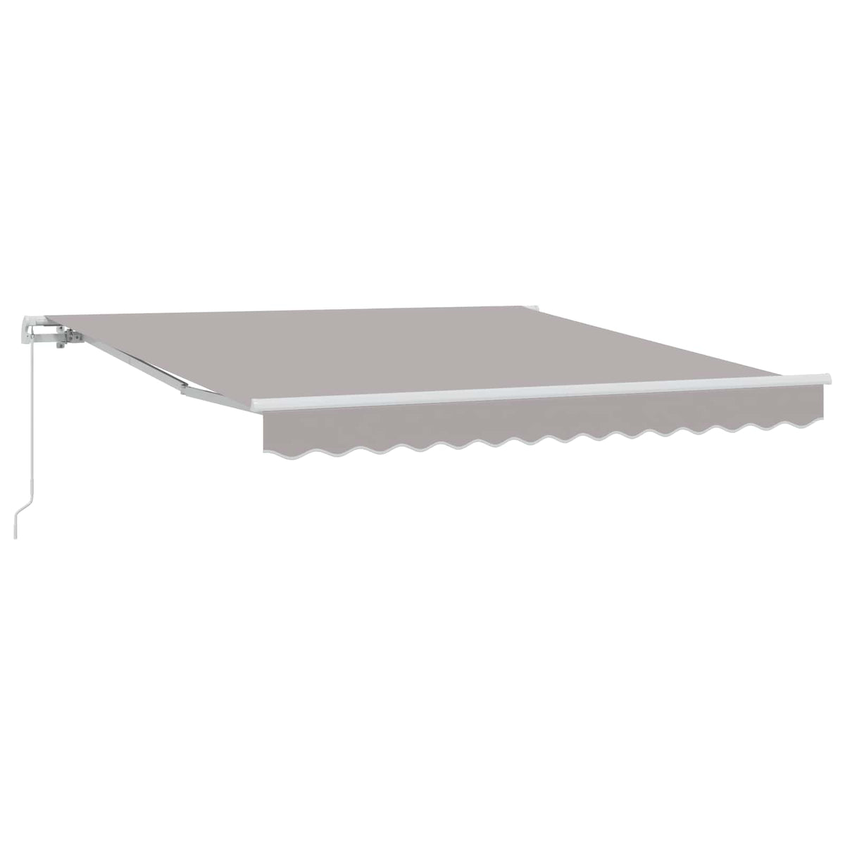 vidaXL Retractable Awning Light Grey 300 x 250 x 165 cm 2